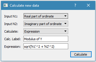 Calculate data